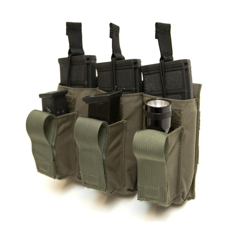 Triple M4/M9 Mag Pouch w/ Kydex