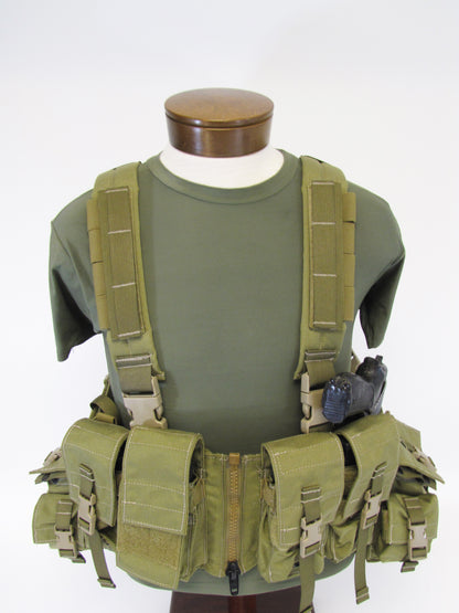 지퍼가 달린 로드 베어링 가슴 조끼