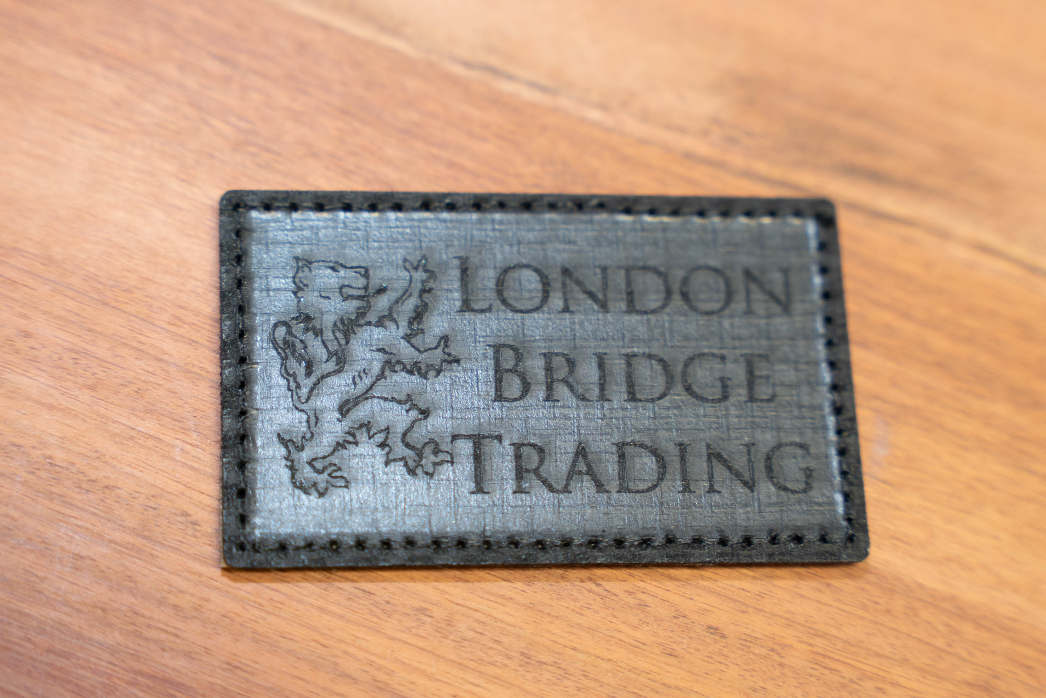 LBT Black Card Patch