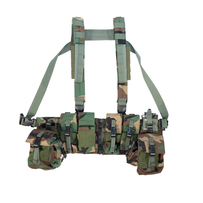 지퍼가 달린 로드 베어링 가슴 조끼