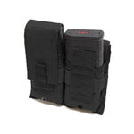 MODULAR DOUBLE M4/M14/MP5 MAG POUCH WITH BELT ATTACHMENT